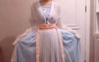 汉服荷花胖妹妹穿搭，汉服荷花胖妹妹穿搭图片