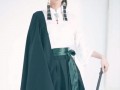古装汉服穿搭绿色搭配，古装汉服女装图片