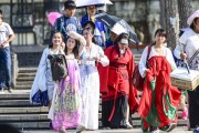 逛街汉服穿搭，逛街汉服穿搭图片